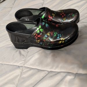 Dansko Clogs Funky Pattern